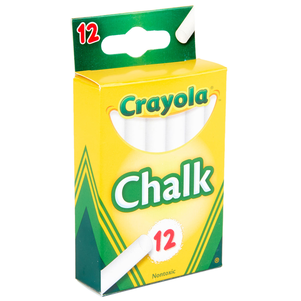 CRAYOLA CHALK WHITE PK 12
