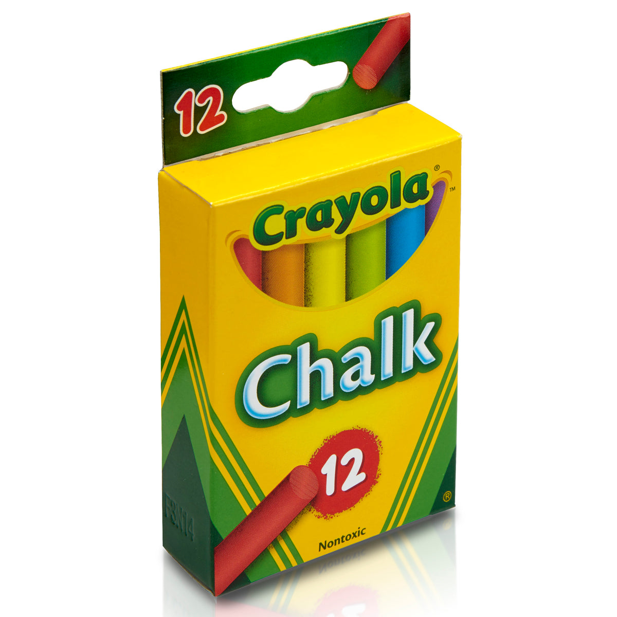 CRAYOLA CHALK COLOURED PK 12