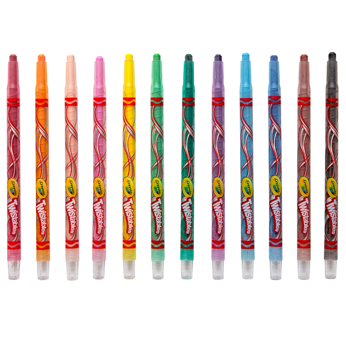 CRAYONS CRAYOLA TWISTABLE PK 12