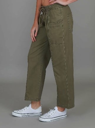 3rd STORY MARCIA STRAIGHT LEG UTILITY JOGGER [SZ:XS    CL:KHAKI]