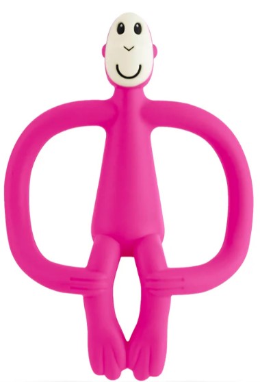 MATCHSTICK MONKEY TEETHING TOY [CL:PINK]