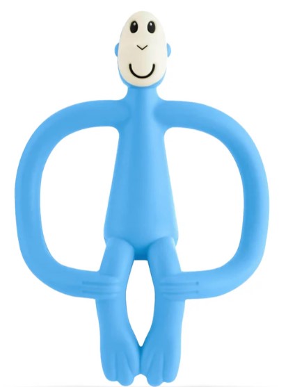 MATCHSTICK MONKEY TEETHING TOY [CL:LIGHT BLUE]