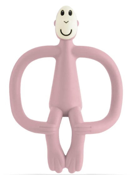 MATCHSTICK MONKEY TEETHING TOY [CL:DUSTY PINK]