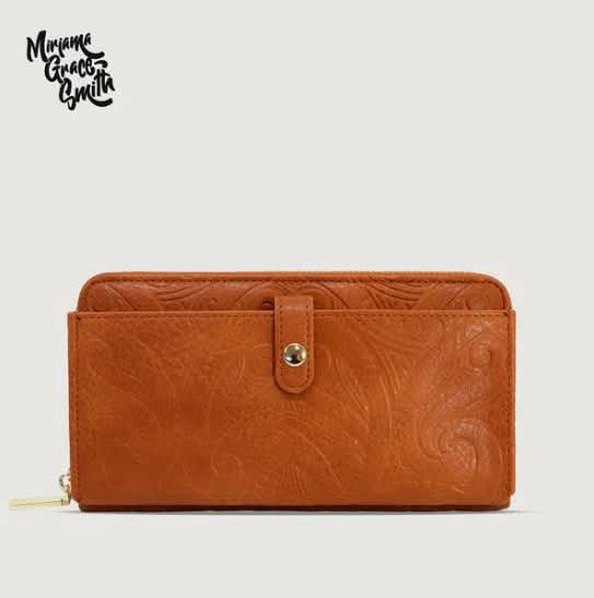 MOANA ROAD FITZROY WALLET MIRIAMA GRACE SMITH [CL:TAN]