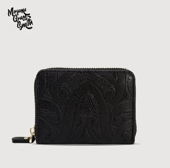 MOANA ROAD MISSION BAY WALLET MIRIAMA GRACE [CL:BLACK]