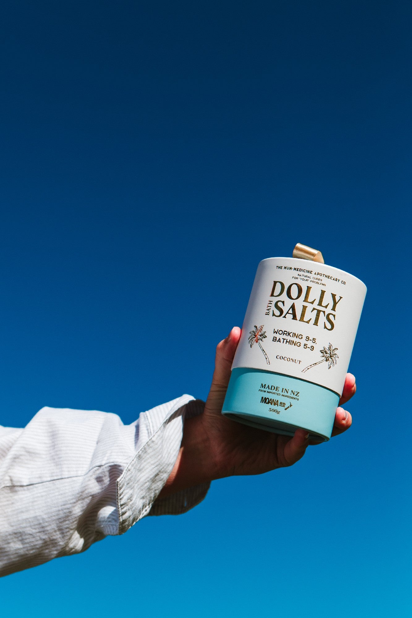 MOANA ROAD MIRACLE BATH SALTS DOLLY SALTS 500G