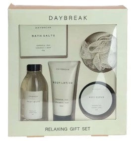 DAYBREAK BATH SET IN GIFT BOX 5pce