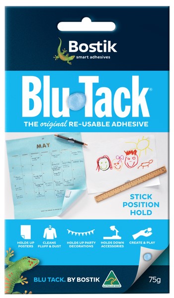 BLU TACK BOSTIK 75G