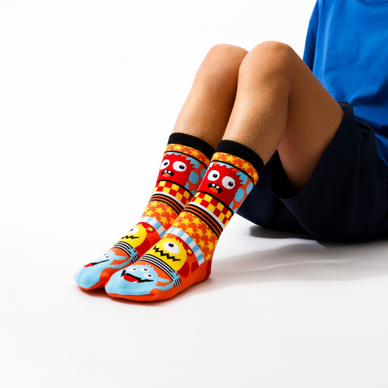 LOLLY KICKS KIDS SOCKS MONSTERS [SZ:5-8]