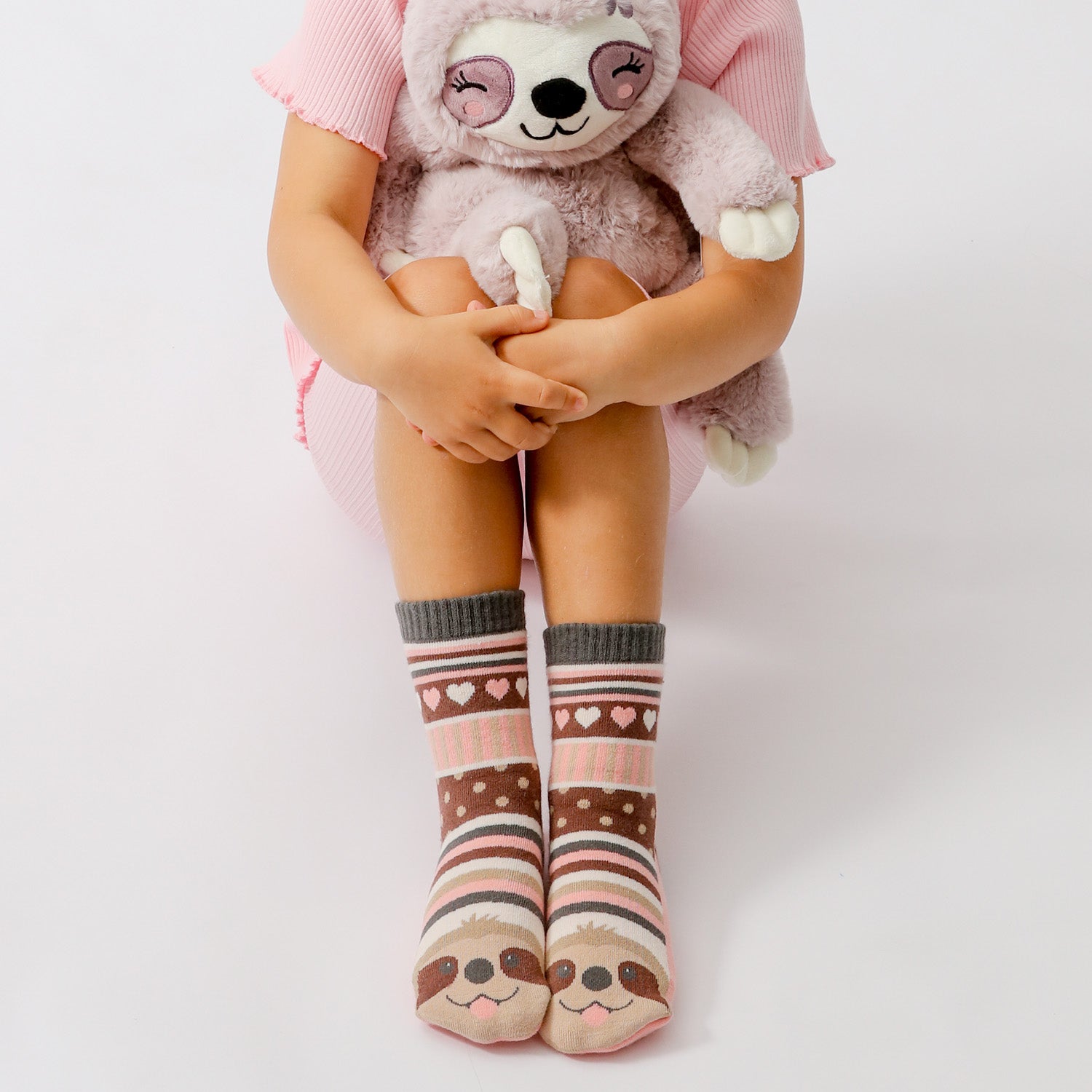 LOLLY KICKS KIDS SOCKS SLOTH [SZ:5-8]