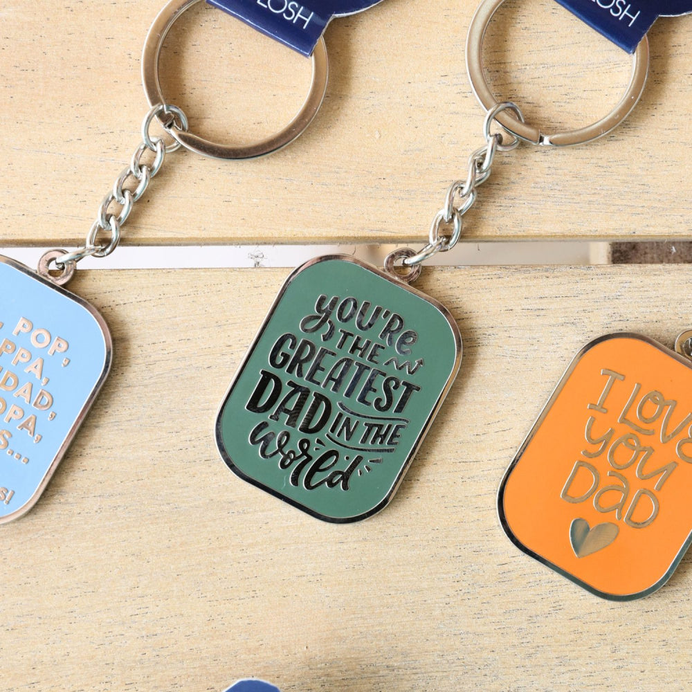 KEYRING GREATEST DAD