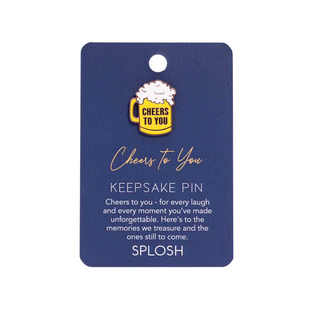 KEEPSAKE PIN CHEERS TO YOU