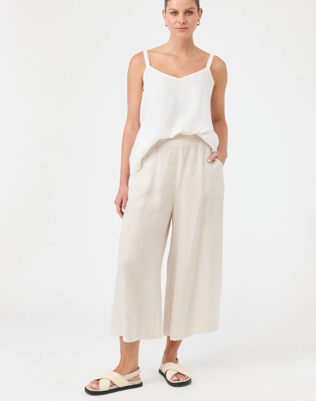 EB & IVE STUDIO CROP PANT [SZ:SMALL CL:TUSK]