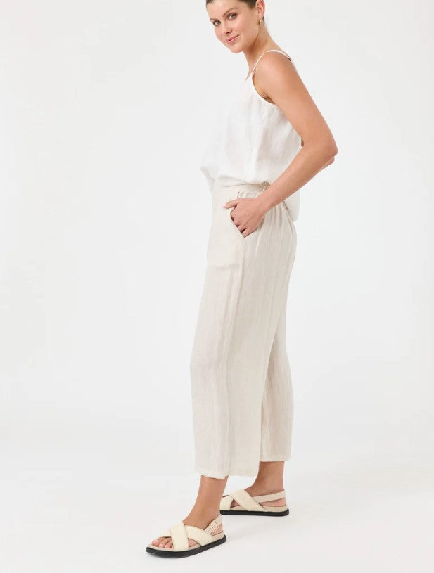 EB & IVE STUDIO CROP PANT [SZ:SMALL CL:TUSK]