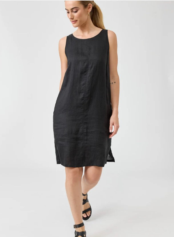 EB & IVE STUDIO MIDI DRESS [SZ:SMALL CL:BLACK]
