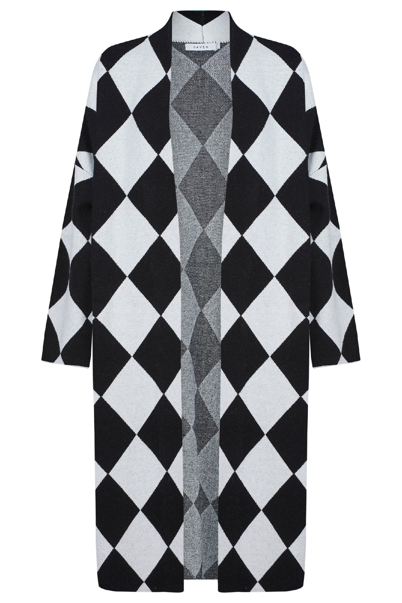 HAVEN CASABLANCA CARDIGAN WHITE/KOHL ONE SIZE
