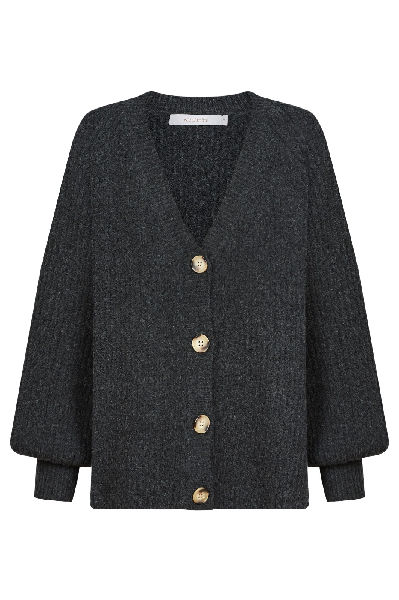 ISLE OF MINE MIRU CARDIGAN ASH [SZ:XSMALL]