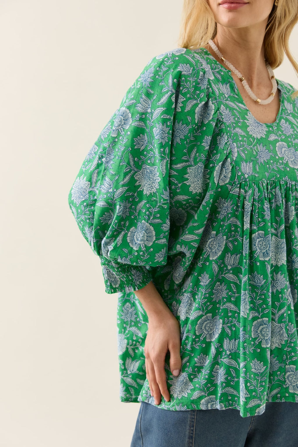 ISLE OF MINE WILMA TOP [SZ:S / M CL:GREEN]