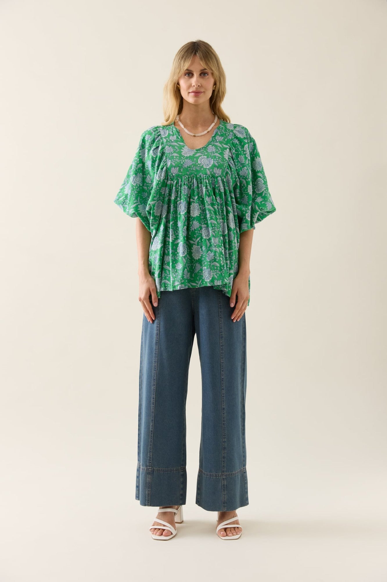 ISLE OF MINE WILMA TOP [SZ:S / M CL:GREEN]