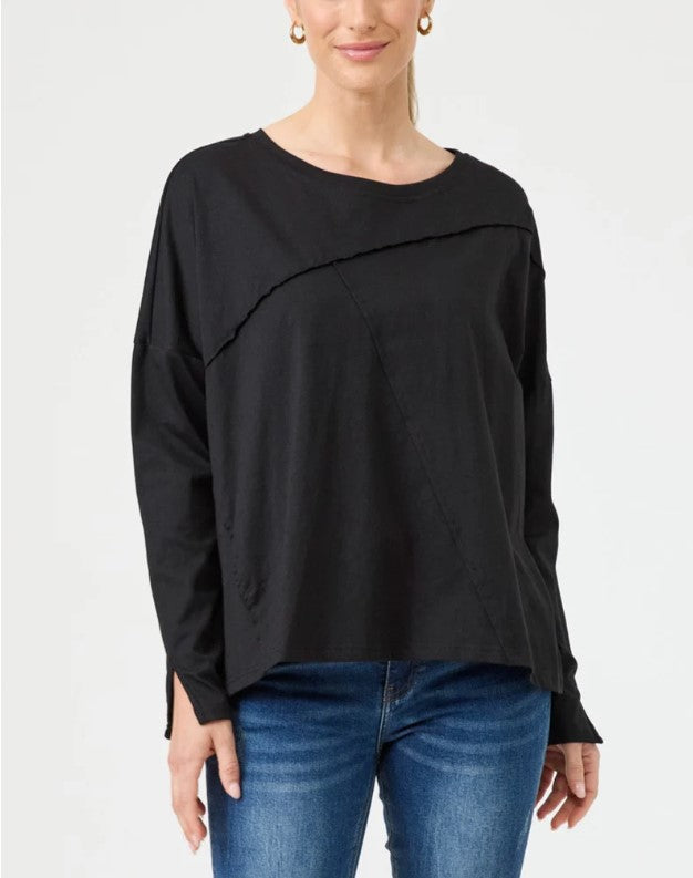 EB & IVE STUDIO TRAVELLER LS TSHIRT [SZ:SMALL CL:BLACK]