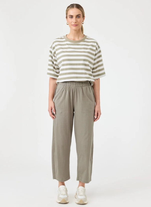 EB & IVE STUDIO TRAVELLER PANT [SZ:SMALL CL:OLIVE]