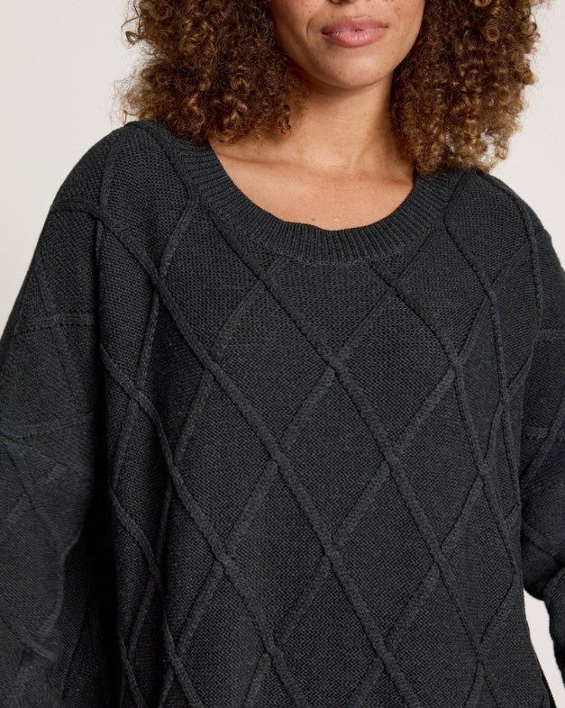 EB & IVE LIORA RELAXED JUMPER [CL:CHAR]