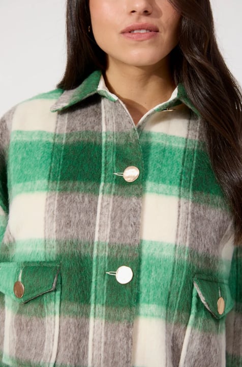 HAVEN FARGO CROPPED JACKET [SZ:XSMALL CL:GREEN]