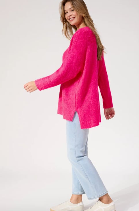HAVEN LYON RELAXED JUMPER ONE SIZE [CL:HOT PINK]