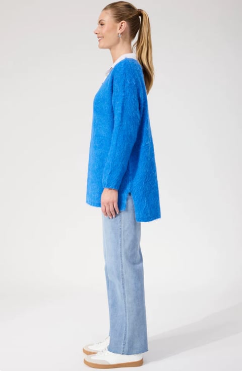 HAVEN LYON RELAXED JUMPER ONE SIZE [CL:COBALT]