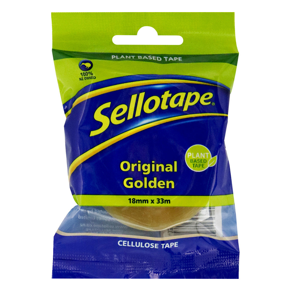 TAPE S/TAPE CELLULOSE 18MMX33M