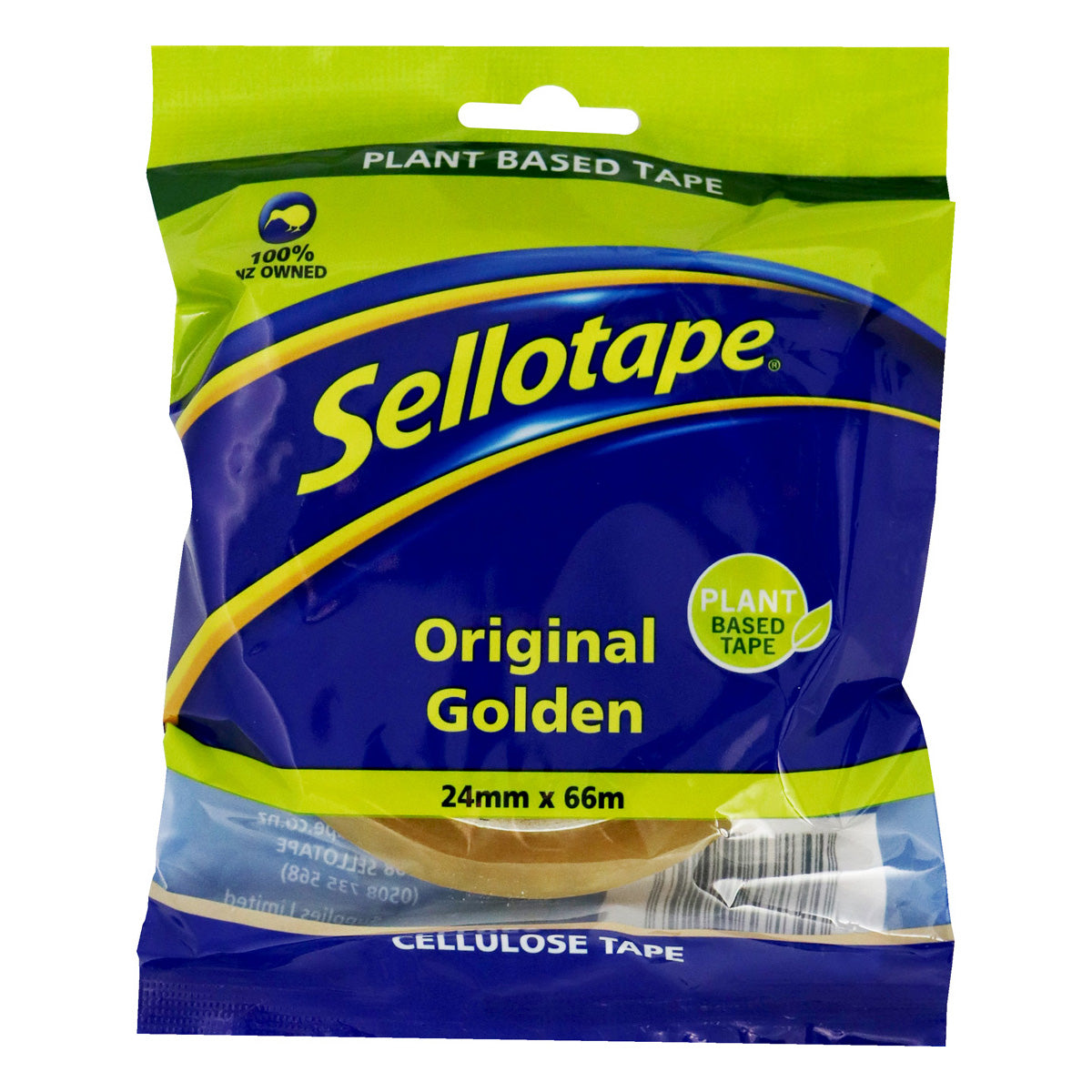 TAPE S/TAPE CELLULOSE 24MMX66M