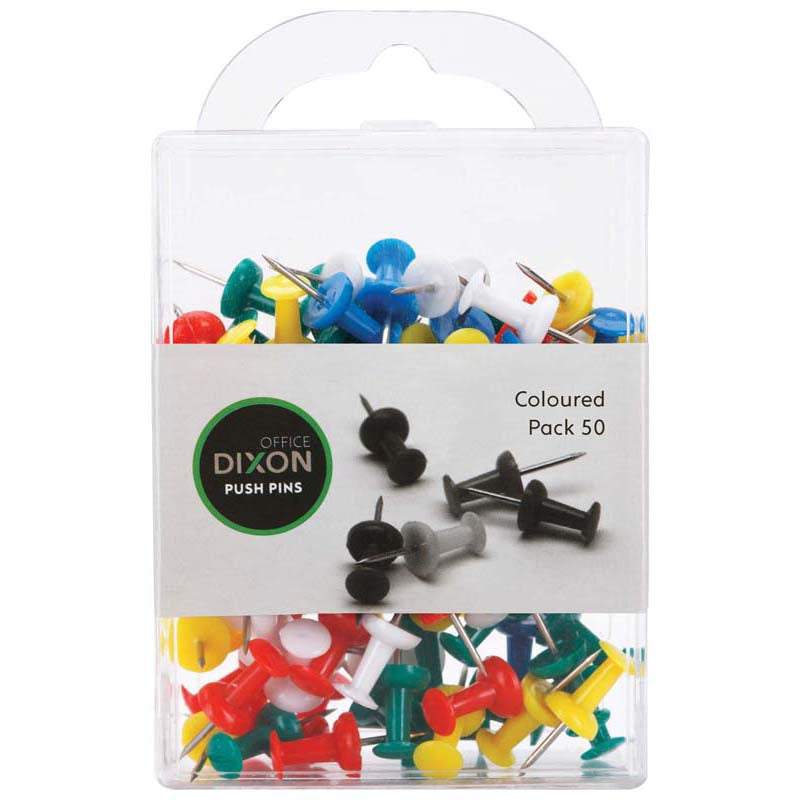 PUSH PINS DIXON PACK 50