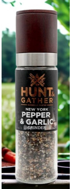 HUNT & GATHER GRINDER NEW YORK PEPPER & GARLIC