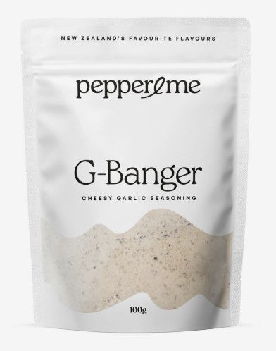 PEPPER & ME G-BANGER 100g CHEESY GARLIC SEASONING